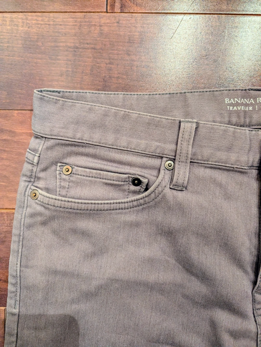 Banana Republic Men's Grey Jeans 33x32 - photo 2