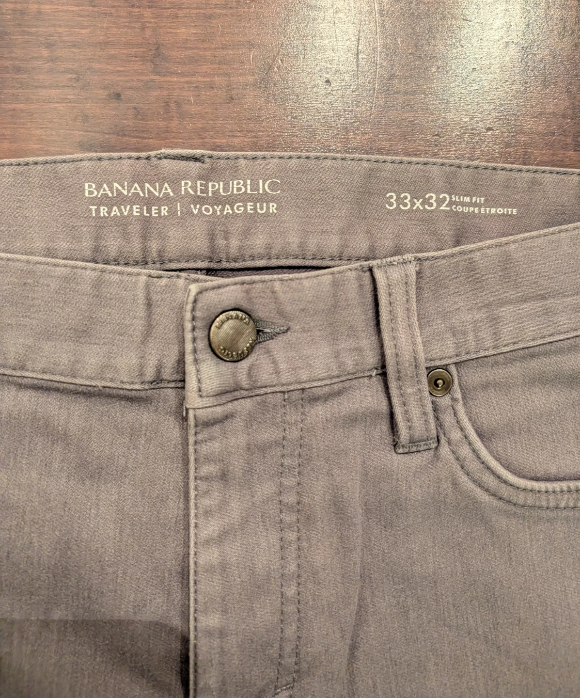 Banana Republic Men's Grey Jeans 33x32 - photo 3