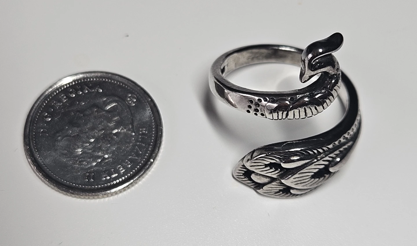 Unique Peacock & Dragon Adjustable Rings