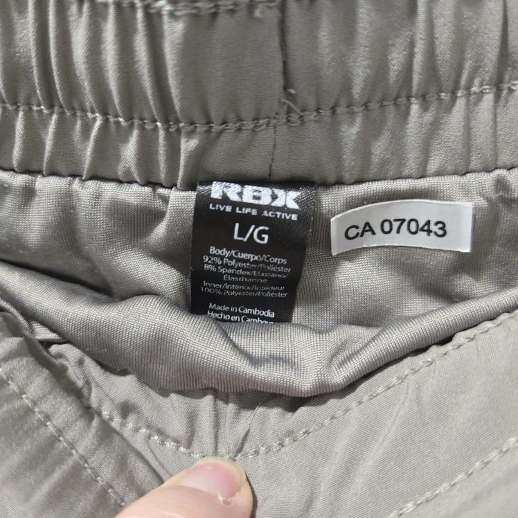 RBX Grey Laser Cut Athletic Shorts - photo 5