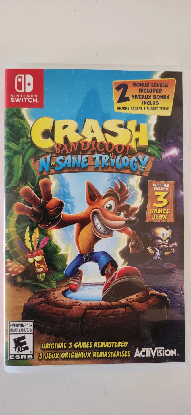 Crash Bandicoot N. Sane Trilogy Nintendo Switch Game - photo 2