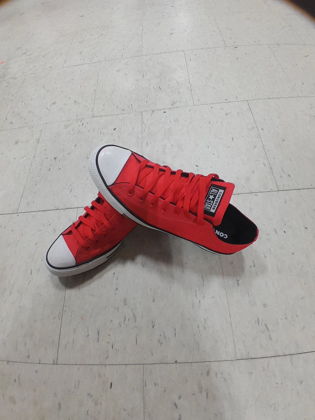 Converse All-Star Red Low Top Shoes Men's Size 10.5 - photo 3