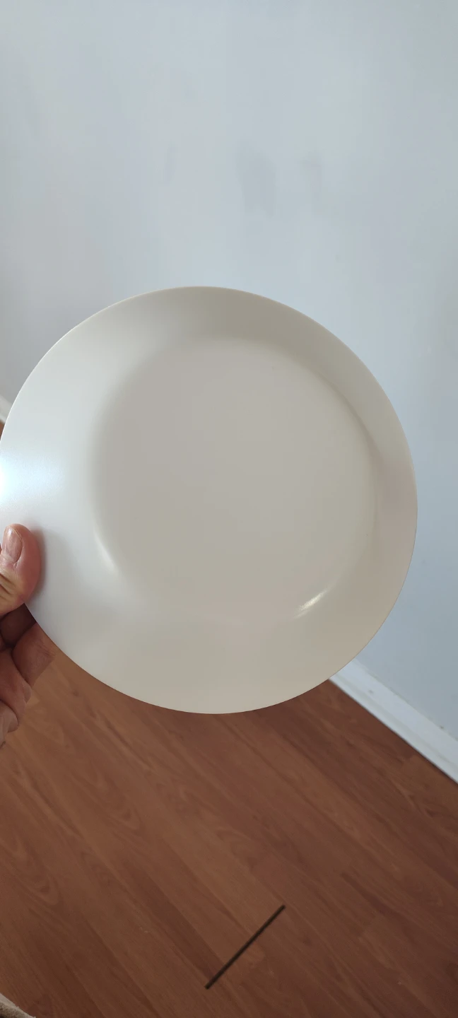 White Melamine Dinner Plates and Bowls Set - photo 4