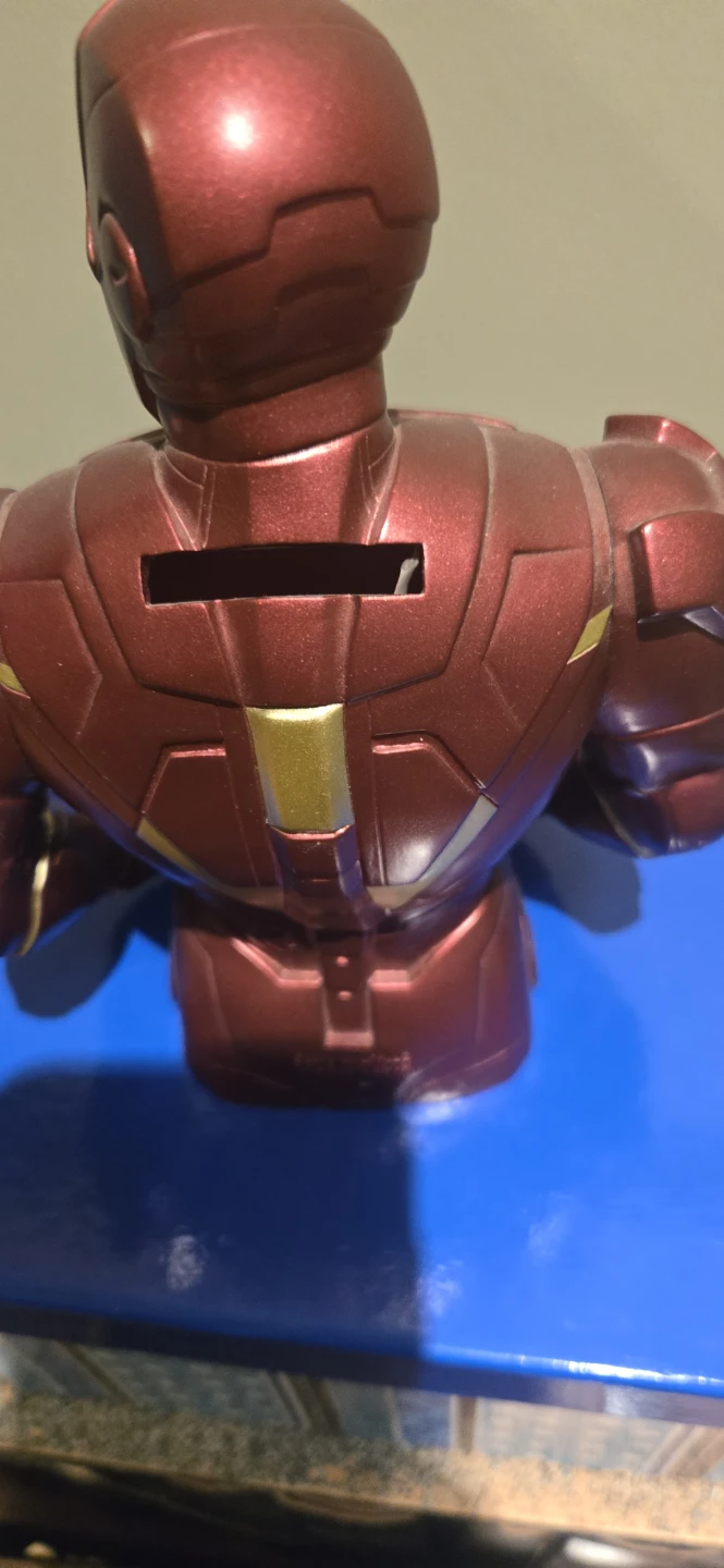 Iron Man Bust Coin Bank