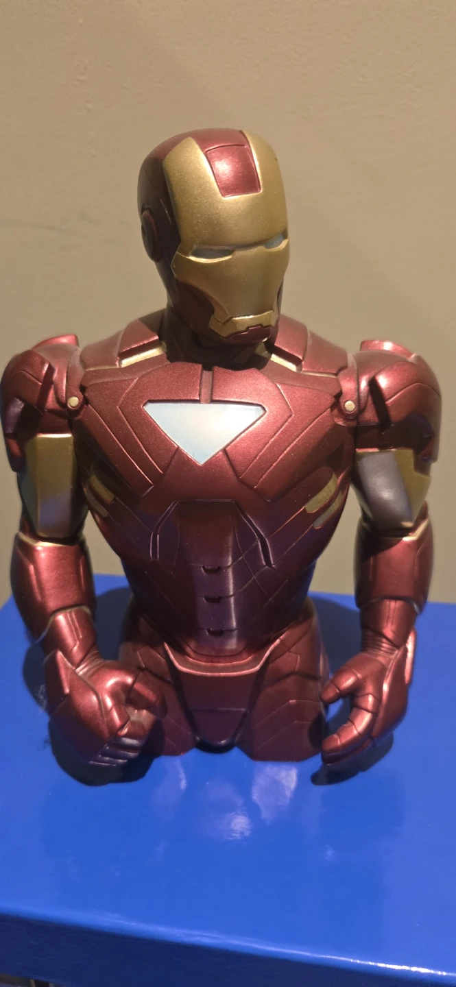 Iron Man Bust Coin Bank - photo 2
