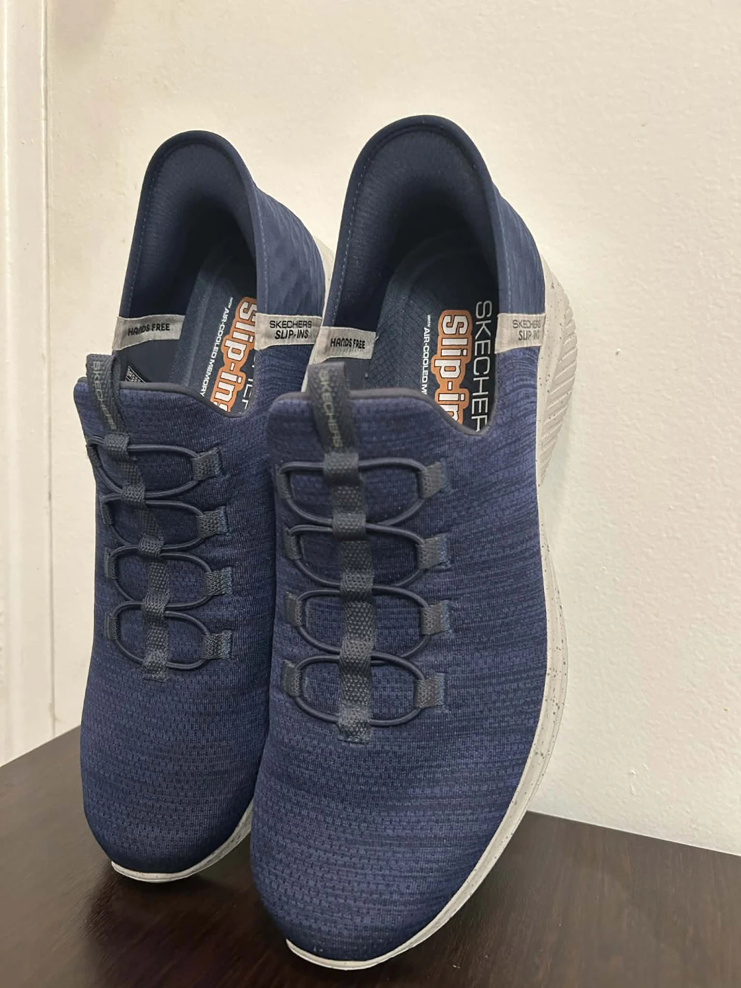 Skechers Slip-ins Navy Blue Women's Shoes - photo 2