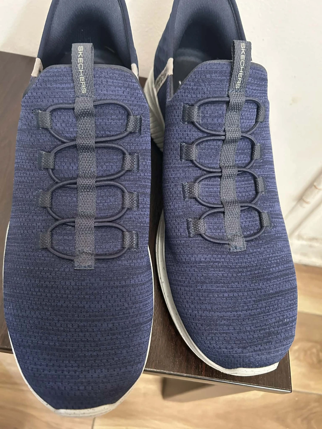 Skechers Slip-ins Navy Blue Women's Shoes - photo 3