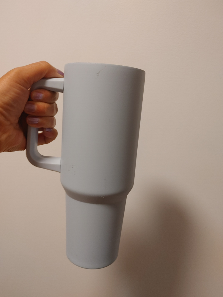 Large Tumbler with Handle and Straw - photo 2