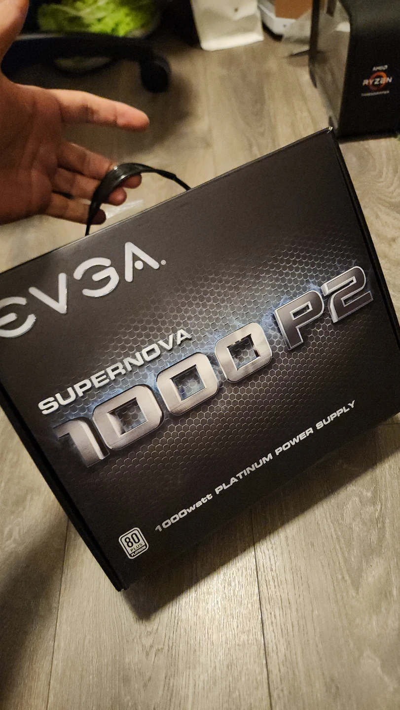 EVGA 1000W Platinum Power Supply (working video attached)
