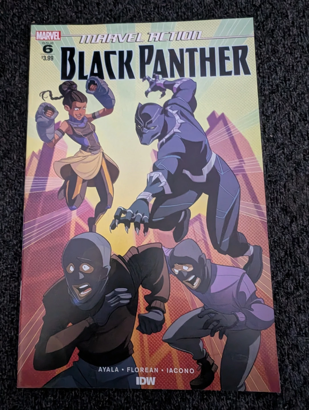 Marvel Action Black Panther Comic Books Issues 2, 3, 4, 5, 6 - photo 5