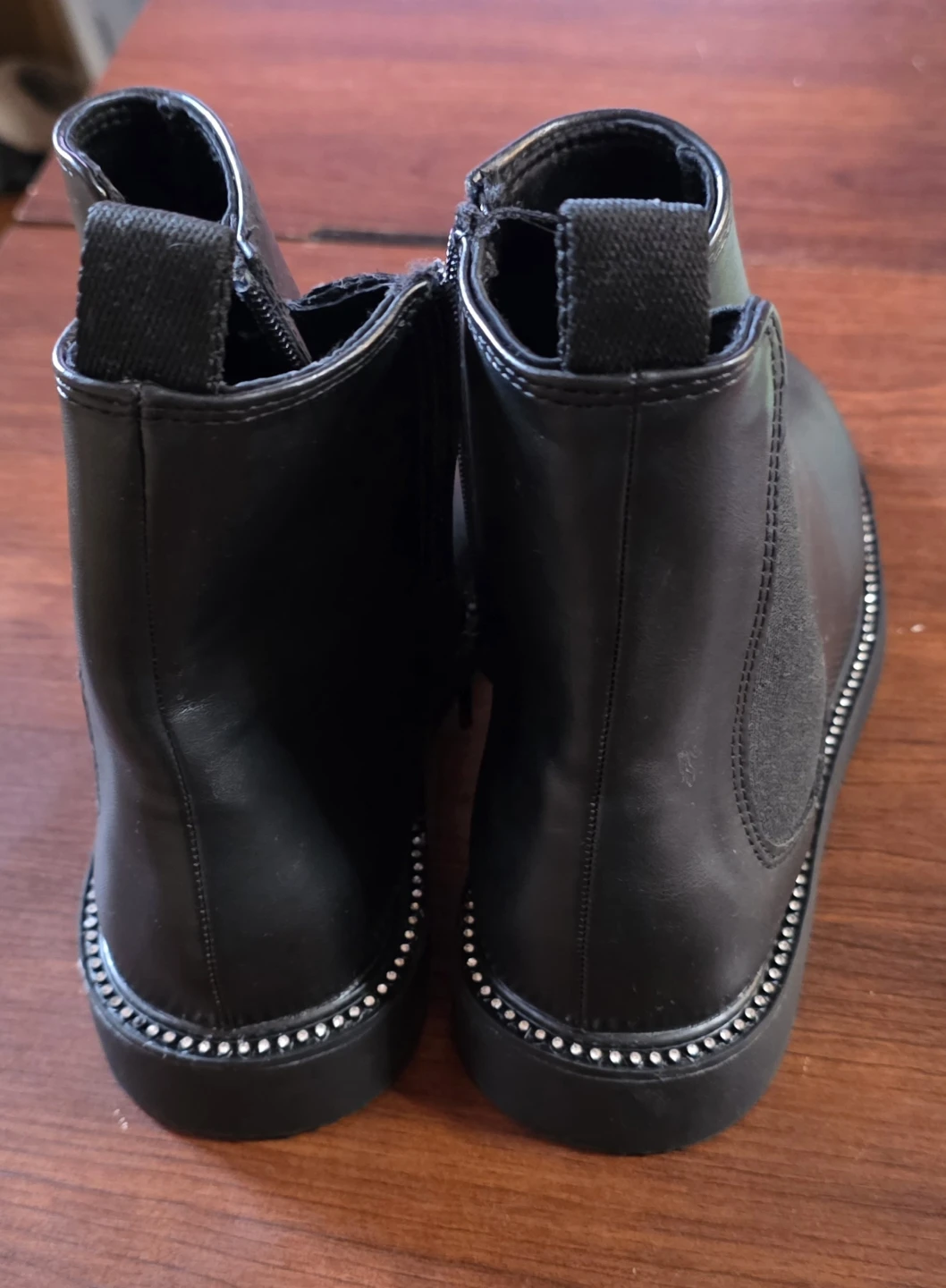 ZARA Black Ankle Boots Size 35 - photo 2