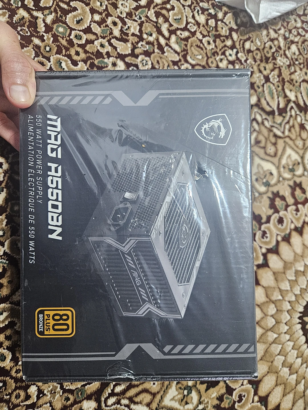 MSI MAG A550BN 550 Watt Power Supply