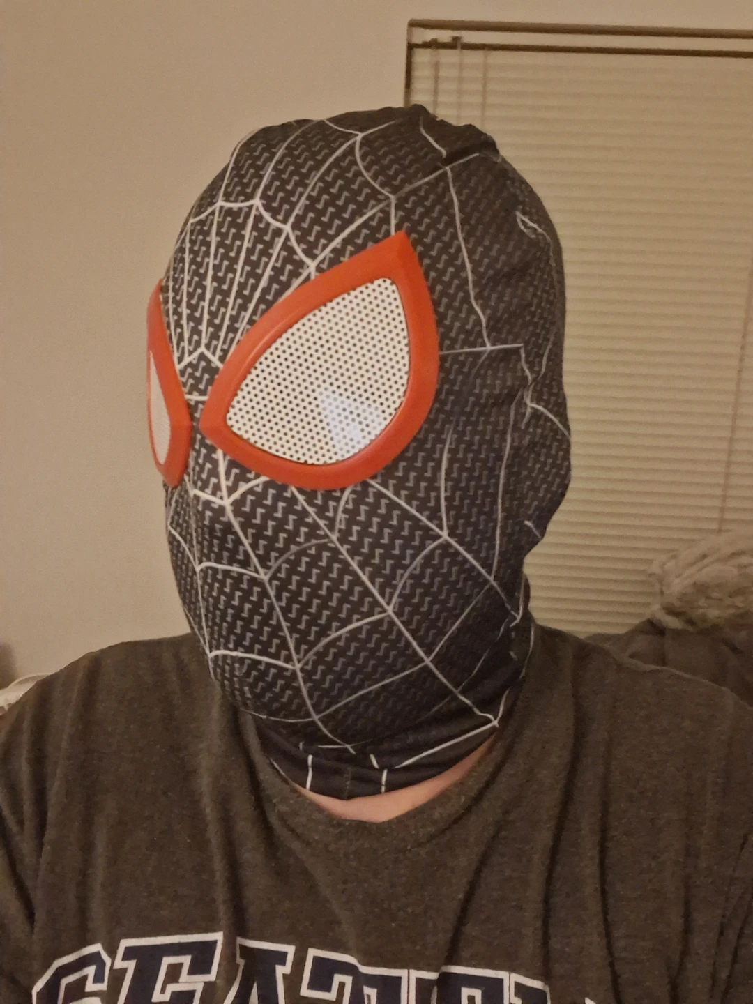 Spider-Man Black Suit Mask - photo 2