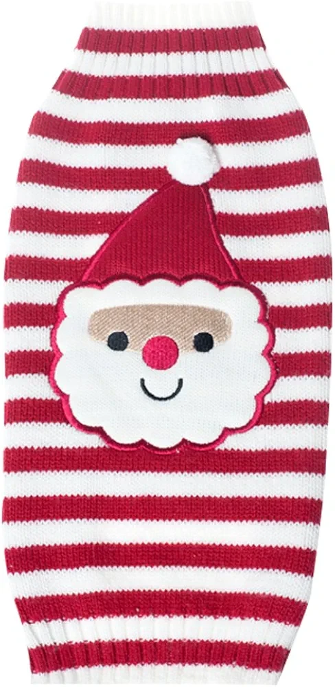Dog Sweater - Santa Claus Pattern - Size L - photo 3