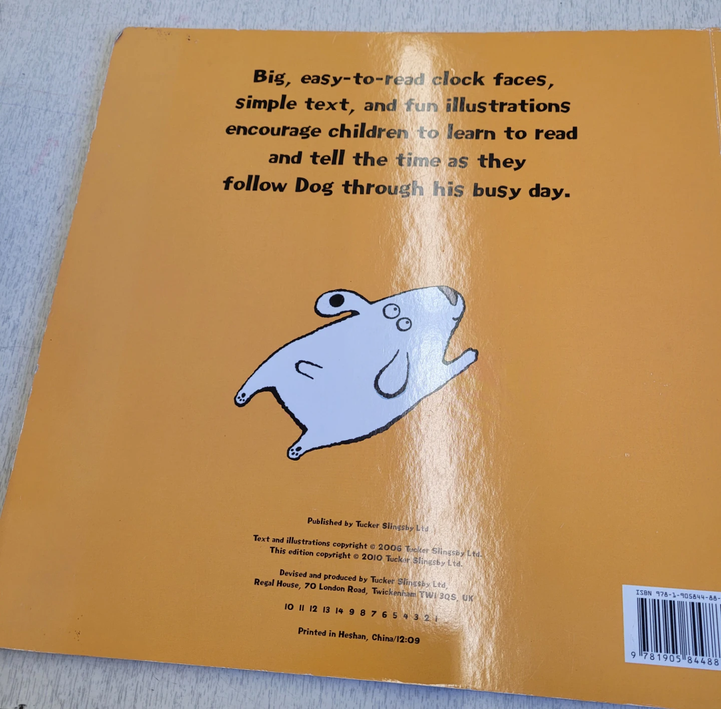 Dog Tells the Time Children's Book - photo 2