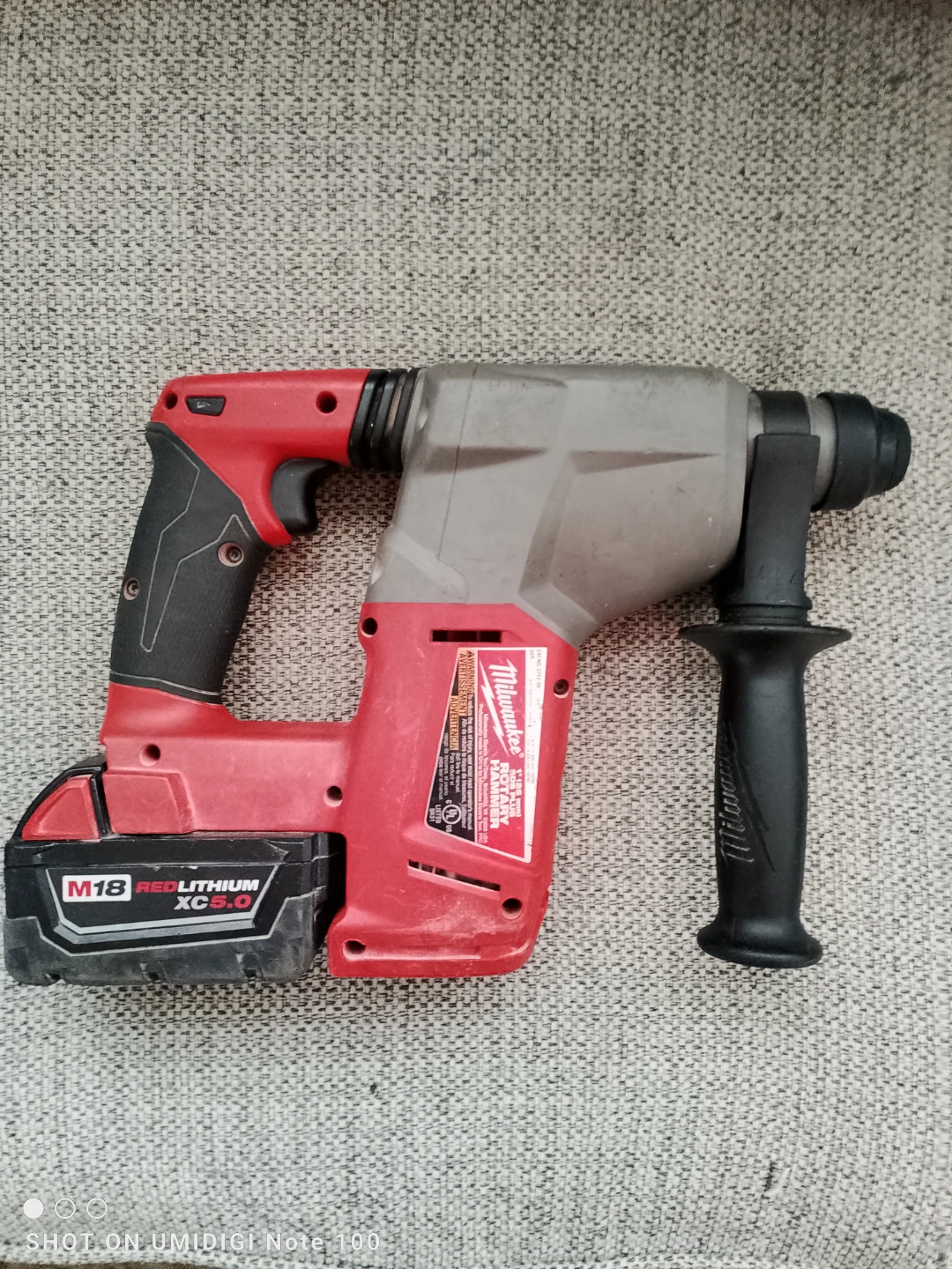 Milwaukee Rotary Hammer SDS Plus 1" (25 mm) - photo 2