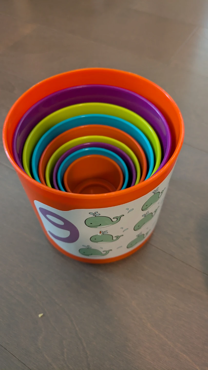 FREE Stacking Cups and Shape Sorter Bucket - photo 2