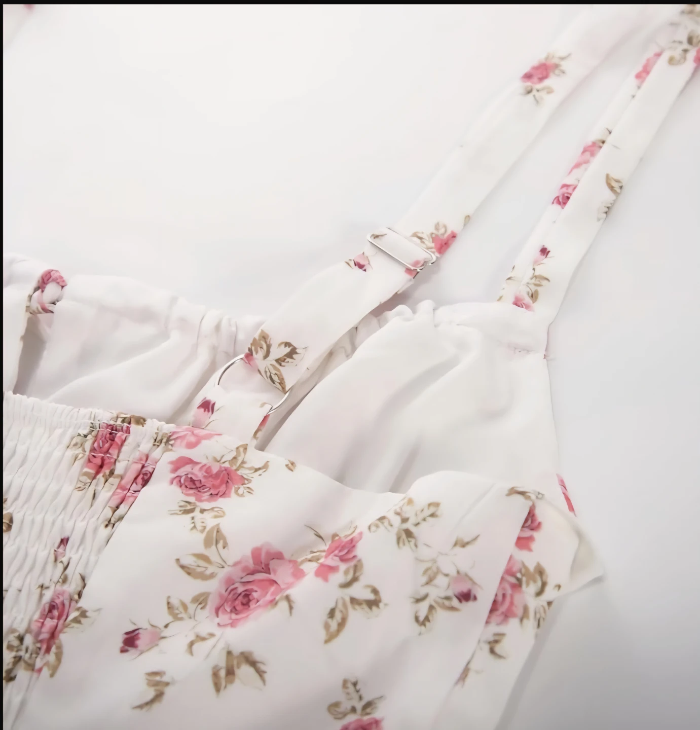 Scarlet Darkness Floral Print Midi Dress Medium - photo 3