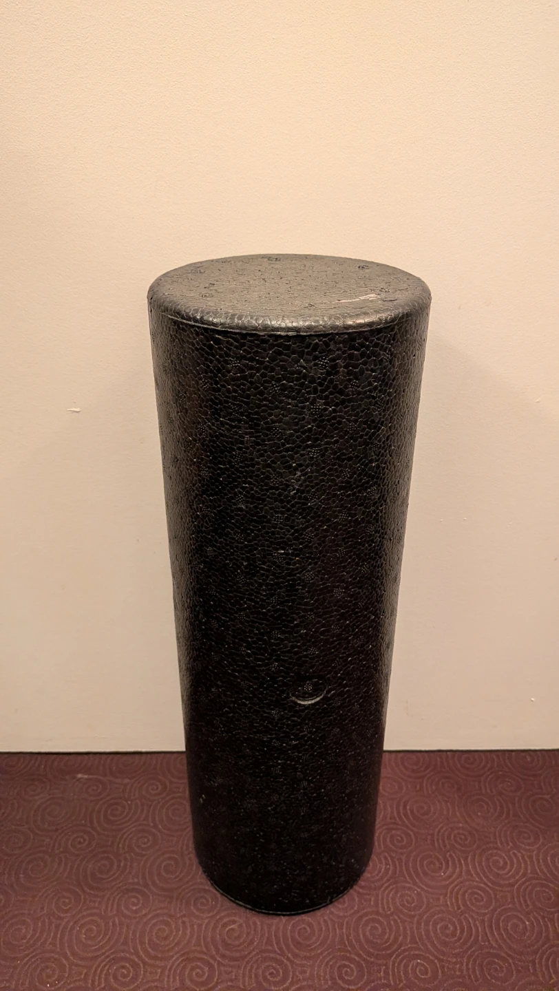 YoAll Foam Roller - Black w/free yoga mat - photo 2