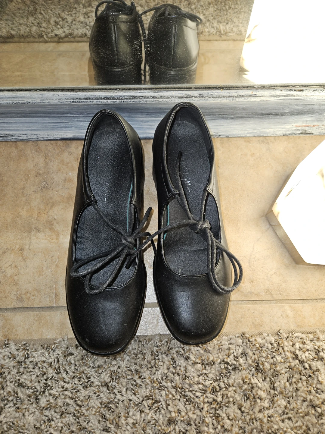 Black Lace-Up Shoes - photo 2