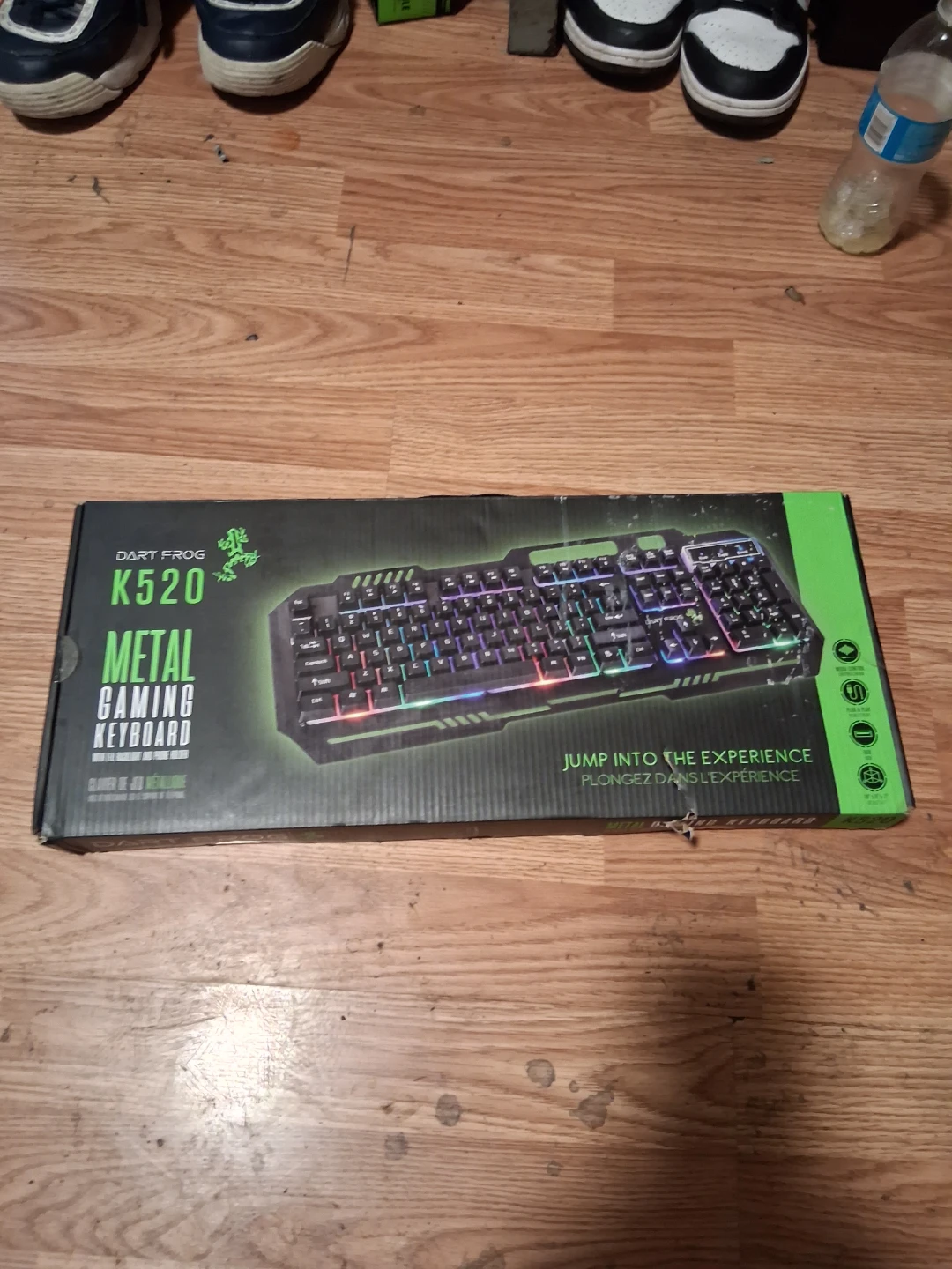 Dart Frog K520 Metal Gaming Keyboard