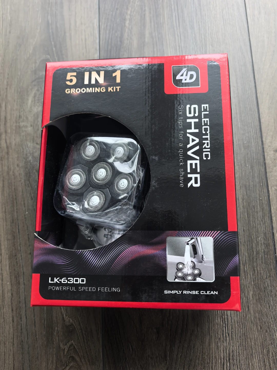 5-in-1 Electric Shaver Grooming Kit LK-6300
