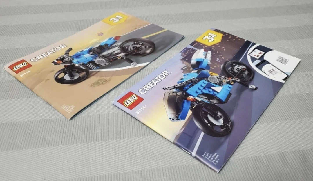 lego creator 3 in 1 set # 31114 2 books only - photo 4
