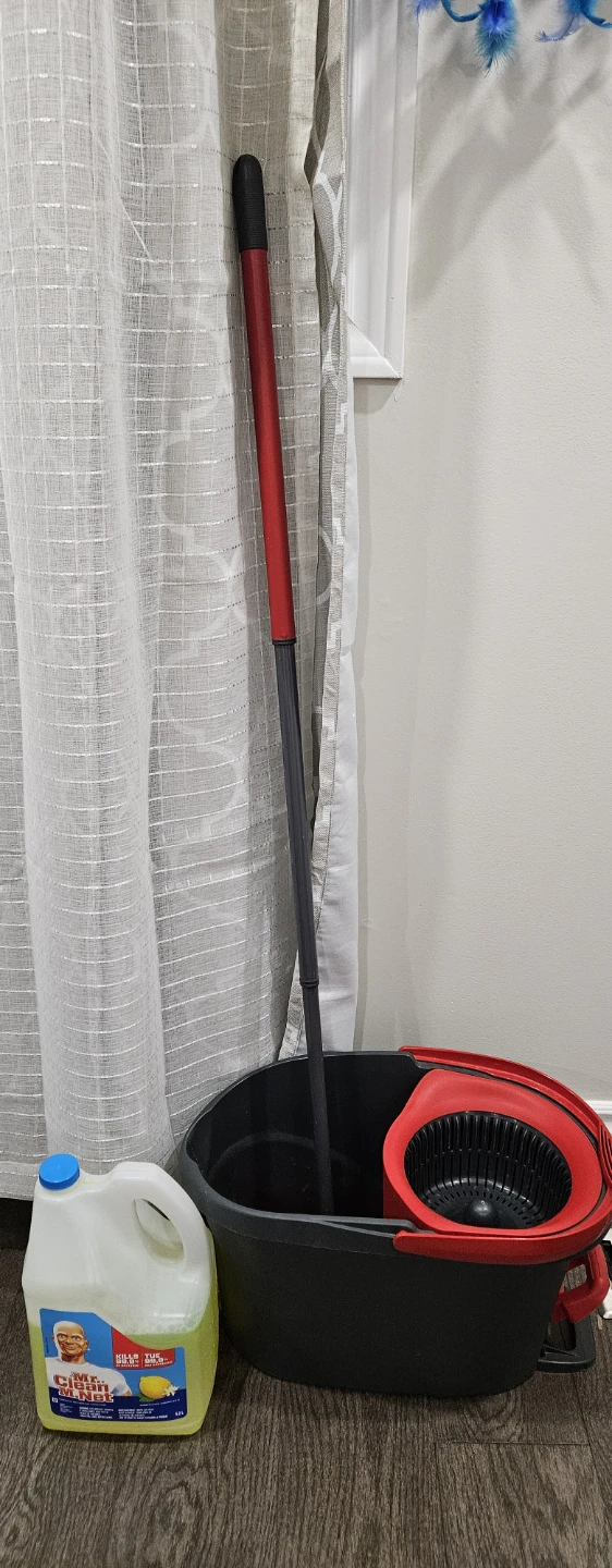 Mr. Clean Multi-Surface Cleaner & Spin Mop Bucket System