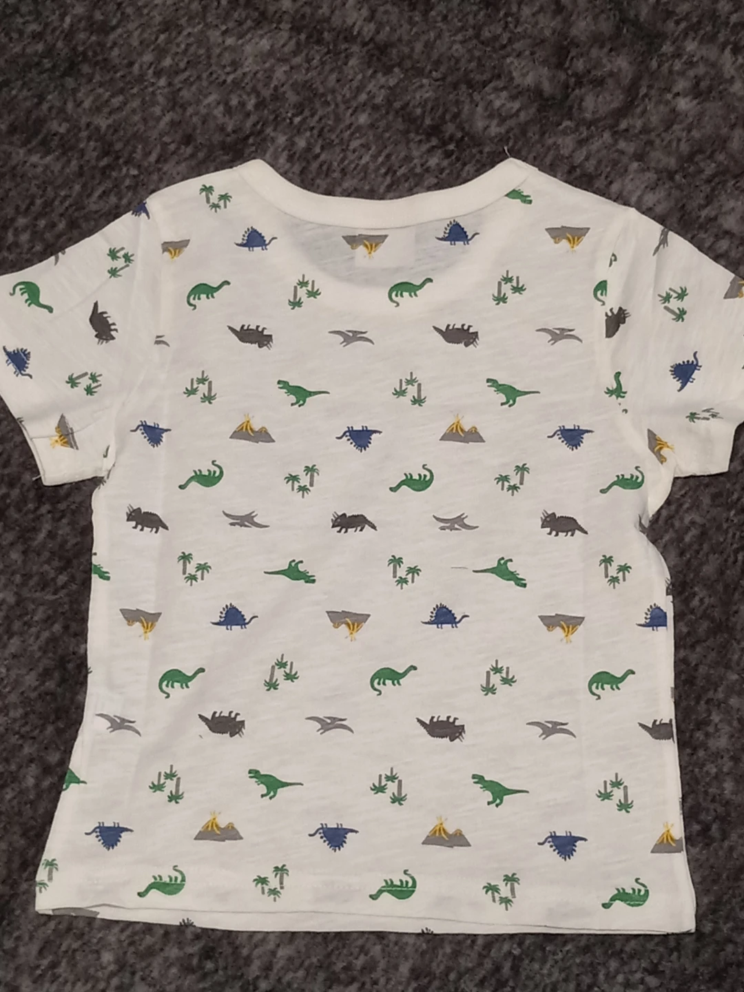 Kids' Dinosaur T-Shirt - White - 2-3 Years - photo 5