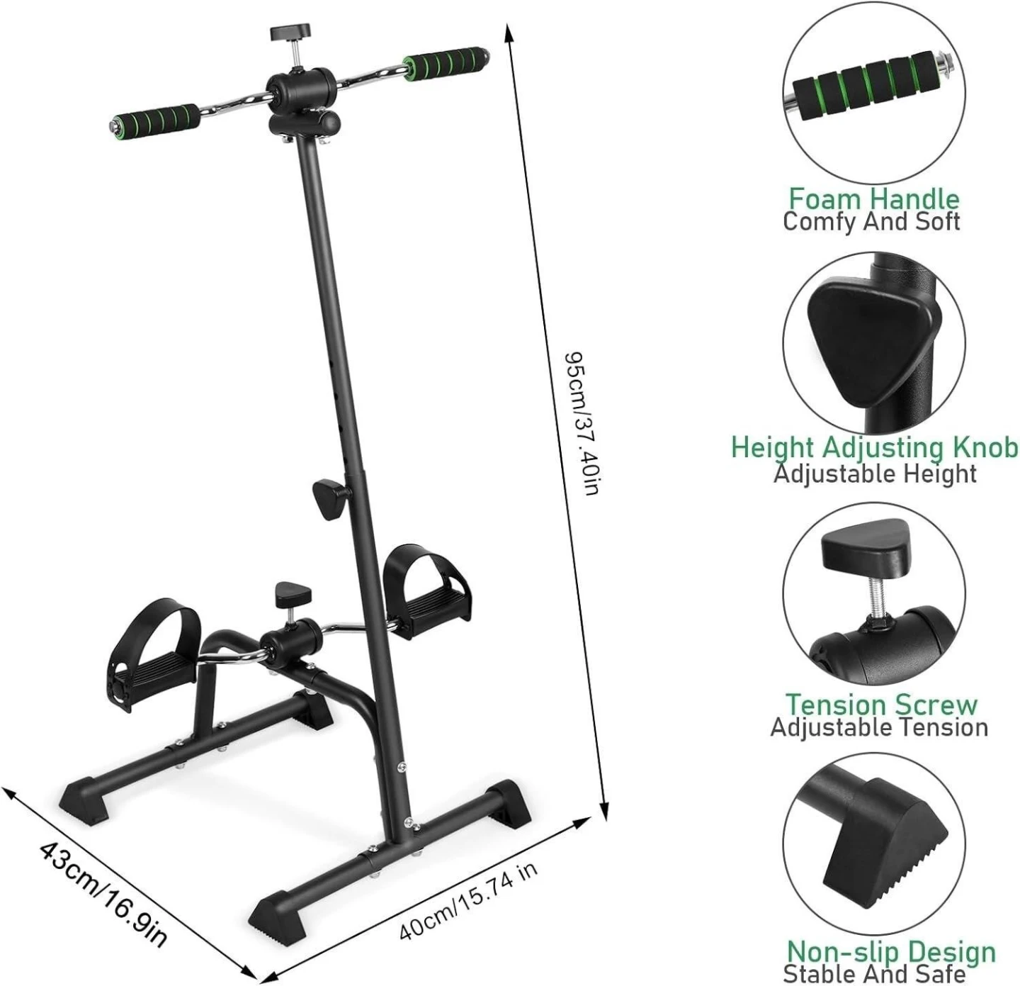 Adjustable Pedal Exerciser - photo 2