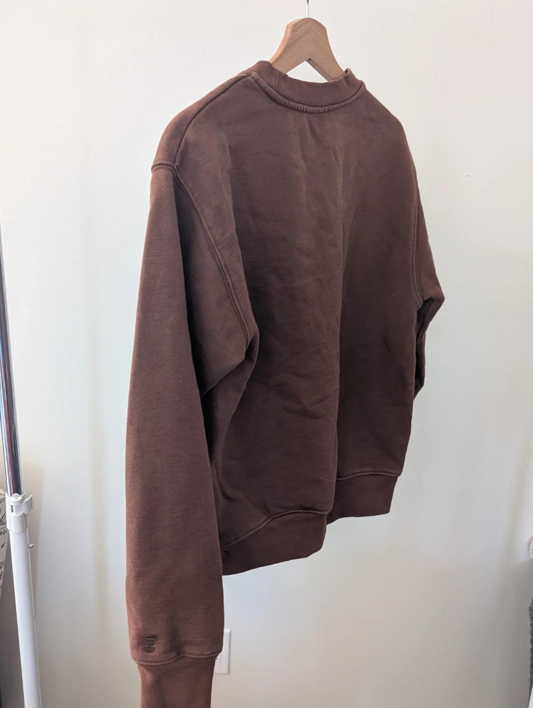 TNA Extra Fleece Crewneck Sweatshirt - Brown - photo 3