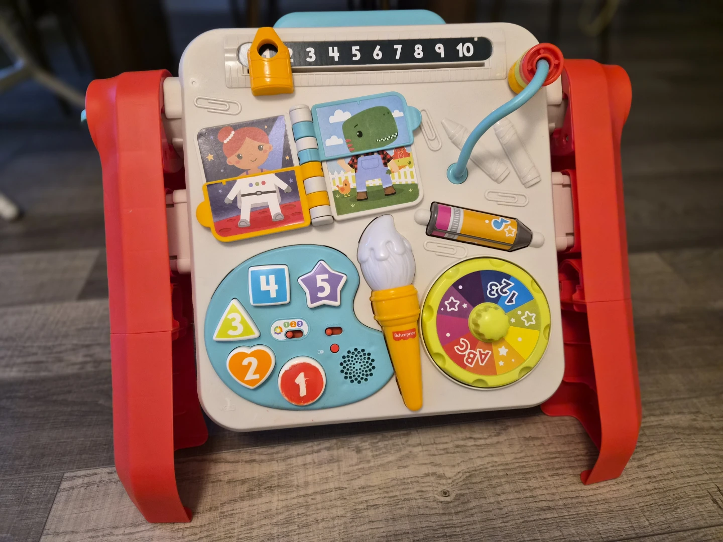 Fisher-Price Laugh & Learn 4-in-1 Activity Table & Art Easel
