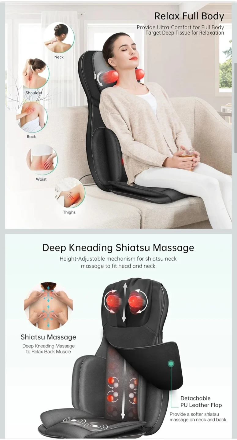 Snailax Shiatsu Massage Chair - photo 2