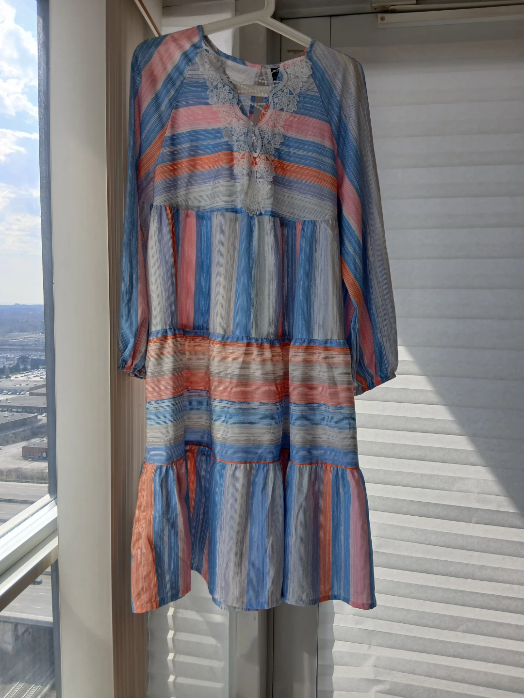 Shein Striped Dress - Size L - photo 3
