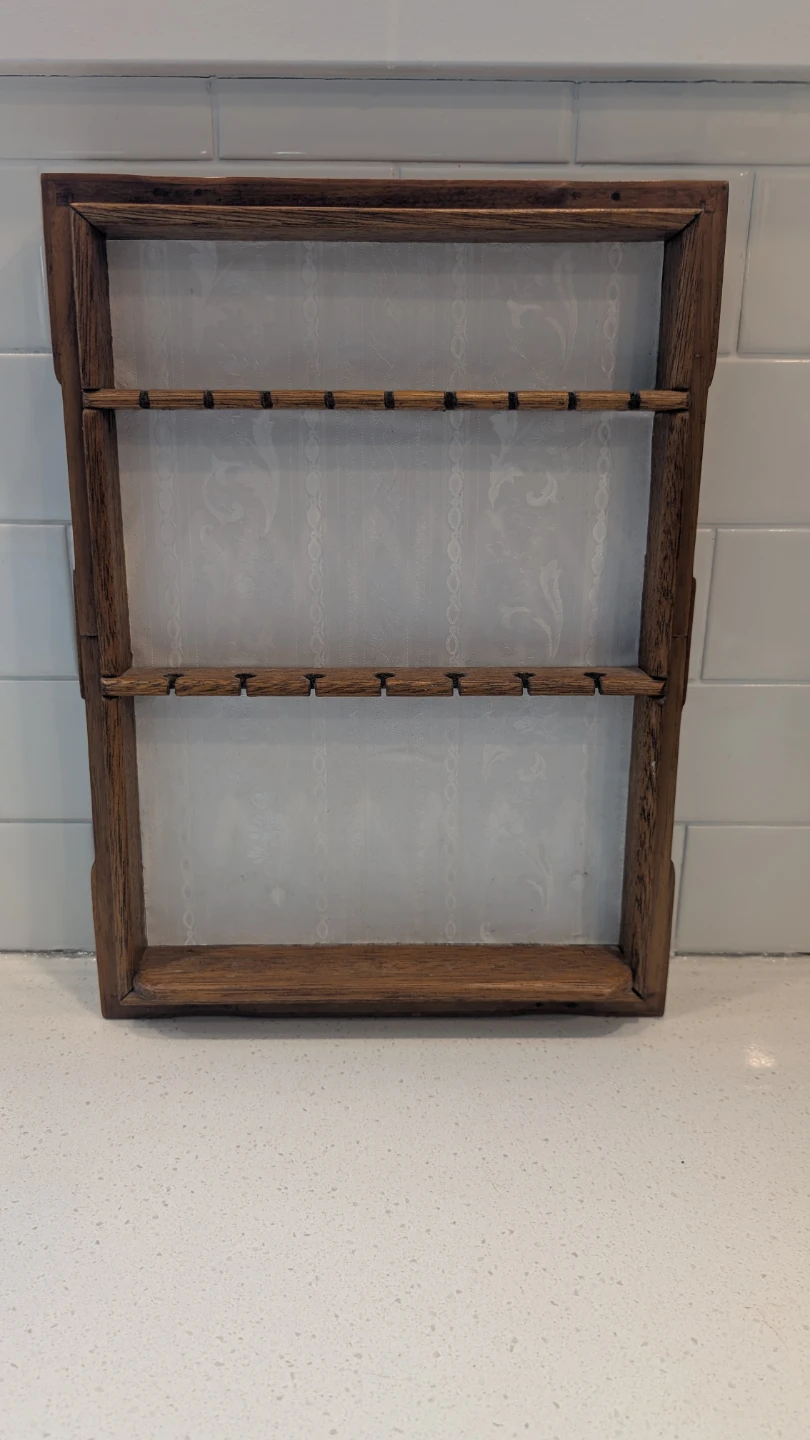 Vintage Handmade Collectible Spoon Rack