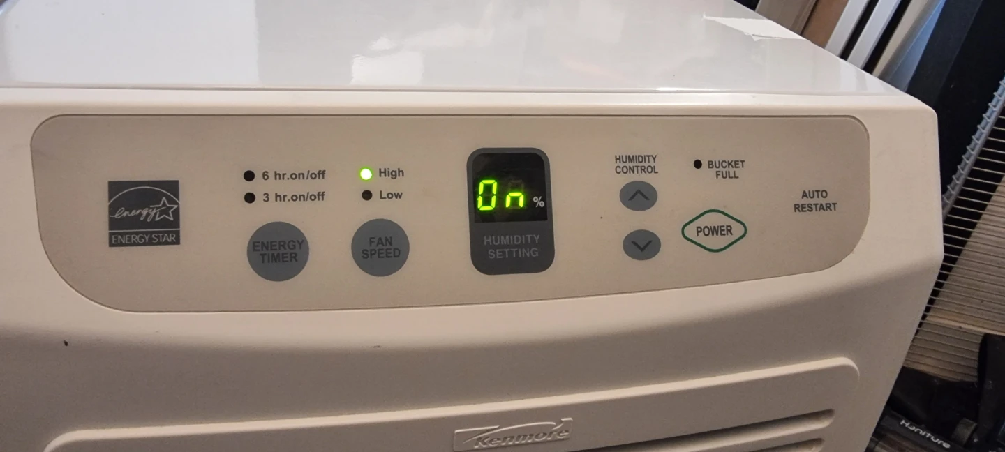 Kenmore 50 Pint Low Temp Dehumidifier - photo 2