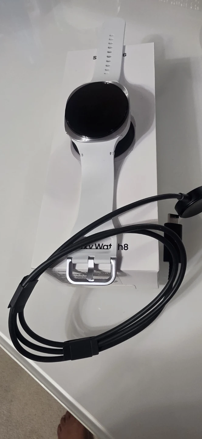 Samsung Galaxy Watch 8 Smartwatch - White - photo 2