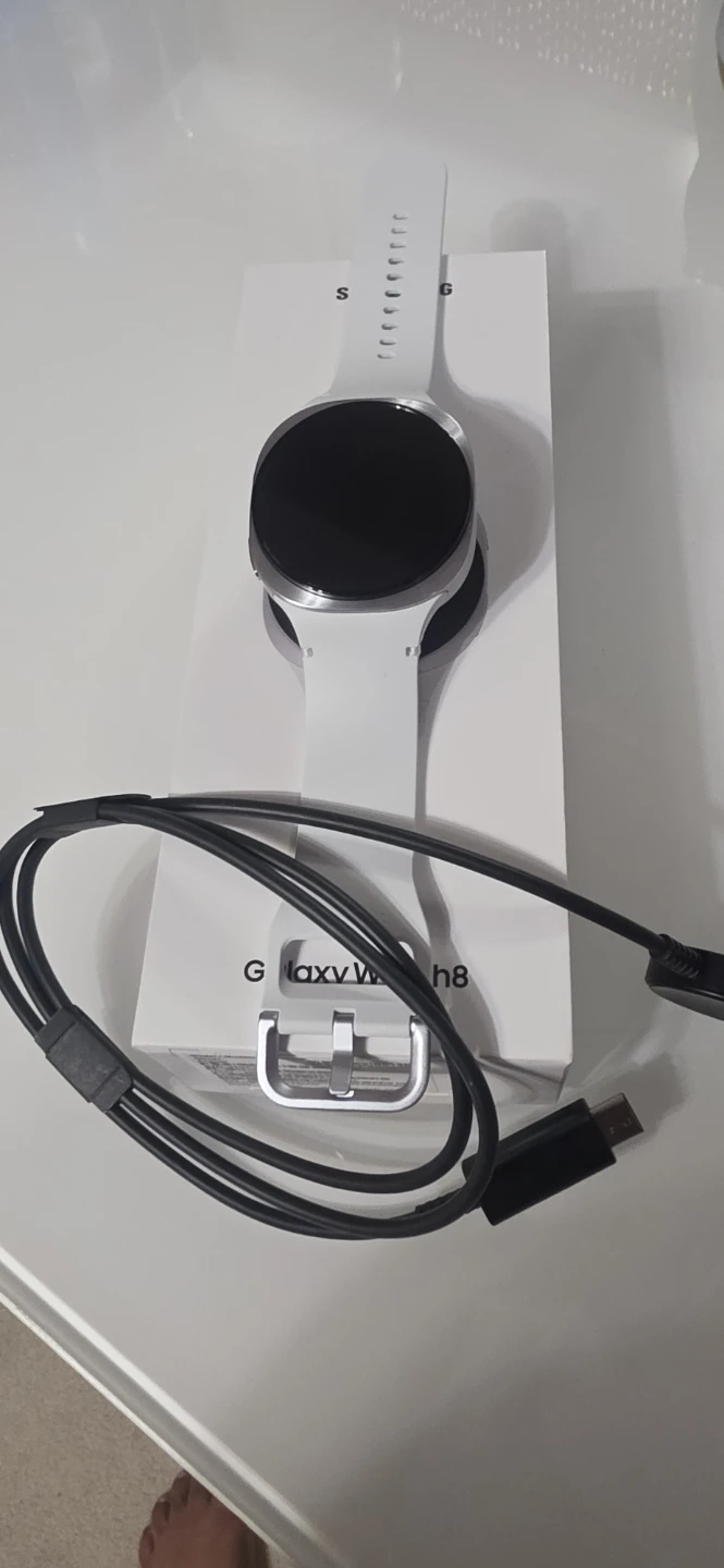 Samsung Galaxy Watch 8 Smartwatch - White - photo 3
