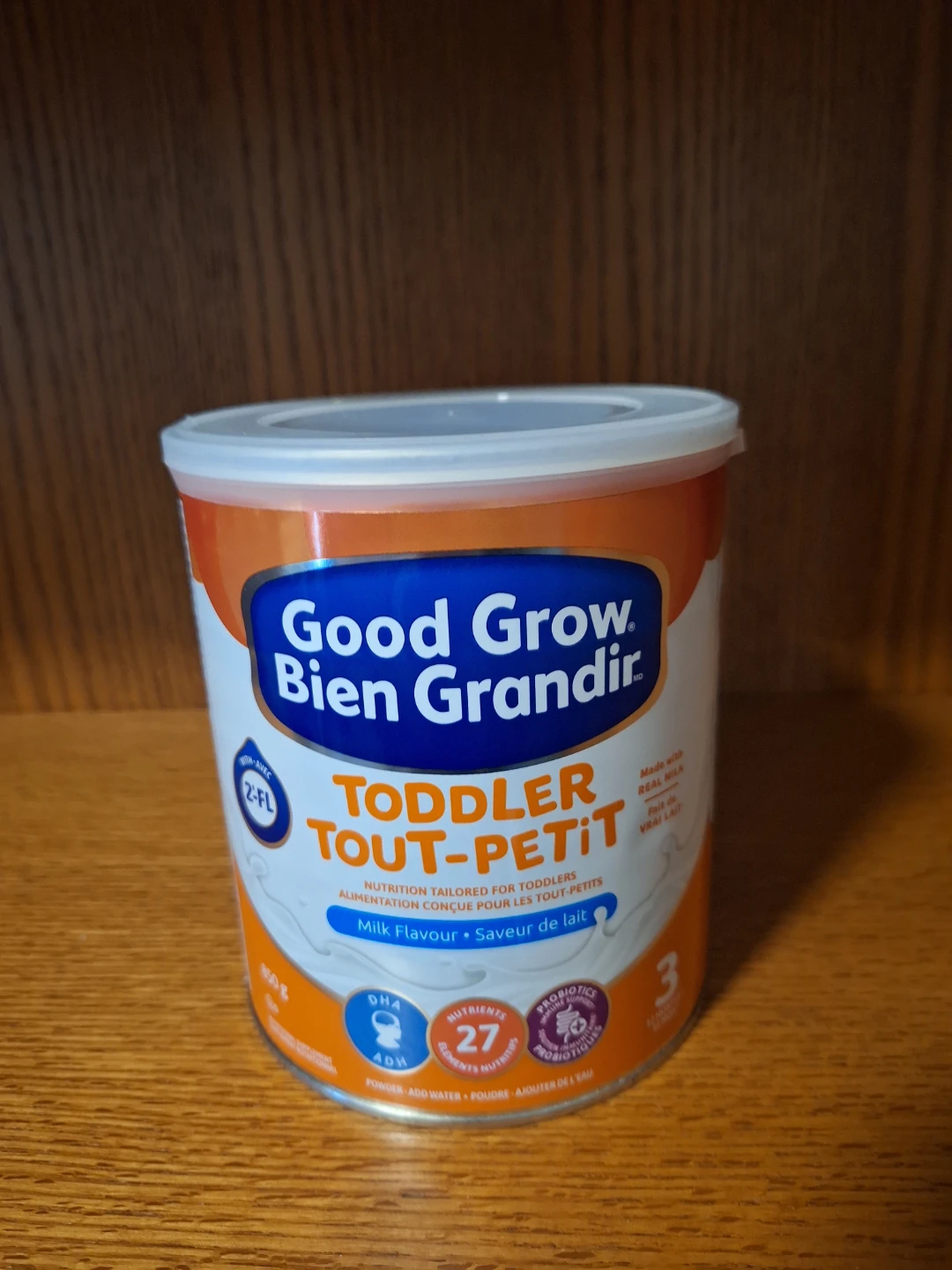 Good Grow Bien Grandir Toddler Tout-Petit Formula - Milk Flavour