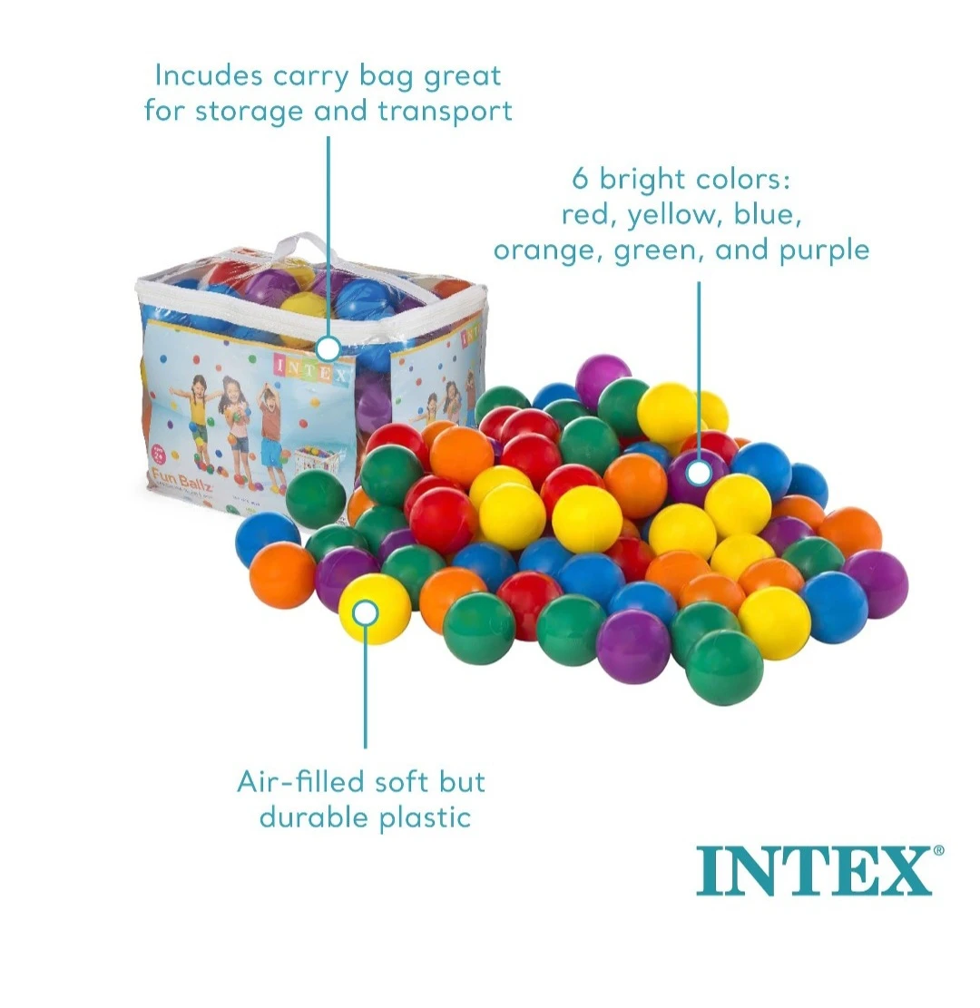 Bounce House With 300 plastic balls new - photo 5