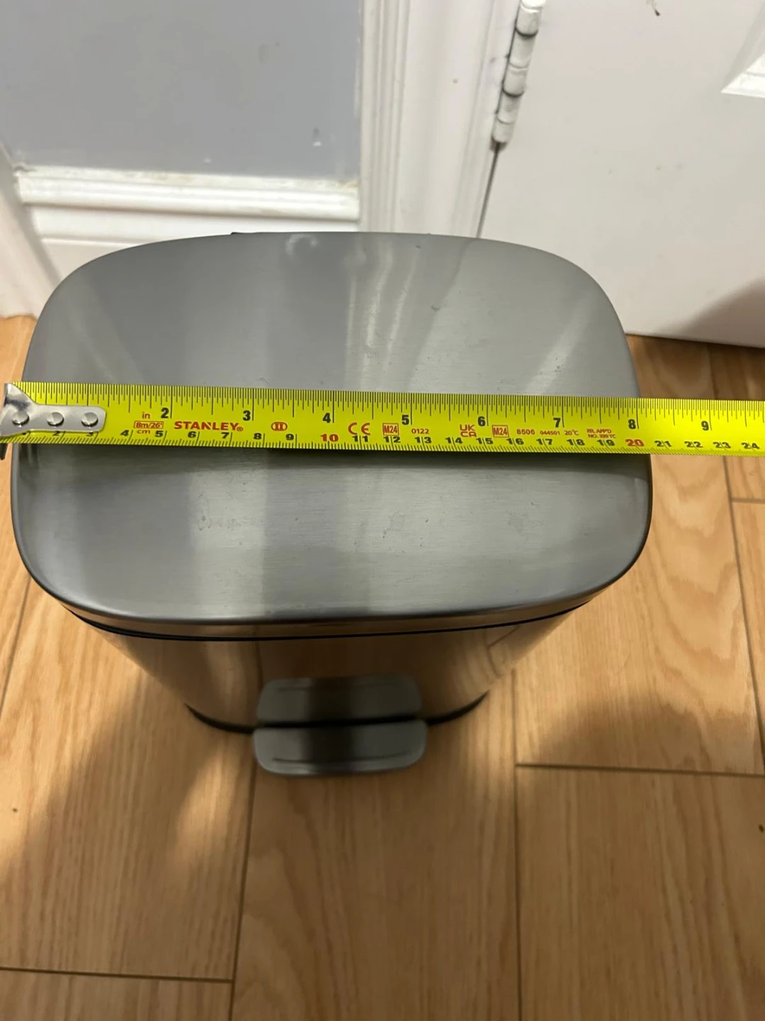 Stainless Steel Step Trash Can - photo 3