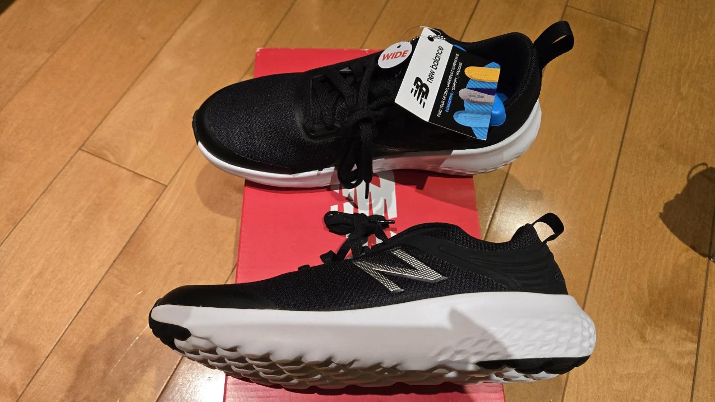 New Balance Women's Wide Athletic Shoes - Black