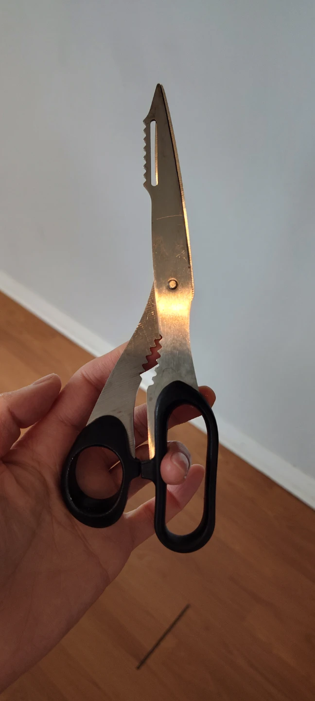 Kitchen Shears with Serrated Edge - photo 2
