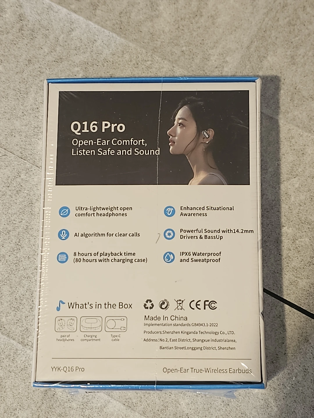 Q16 Pro Open-Ear True-Wireless Earbuds - photo 2