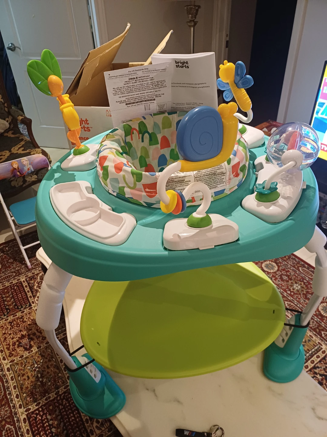 Bright Starts Bounce Bounce Baby 2-in-1 Activity Jumper & Table - photo 5
