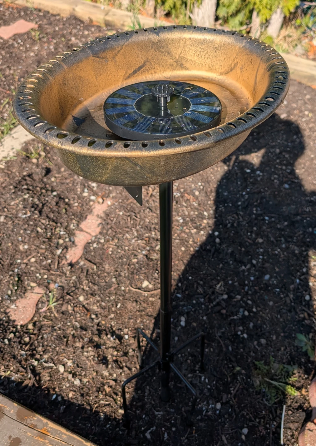 Birdbath with solar fountain*new* - photo 2