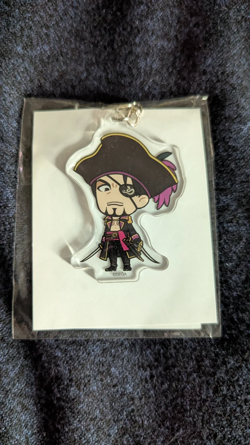 Yakuza Like A Dragon Pirates in Hawaii Majima charm Japan Import