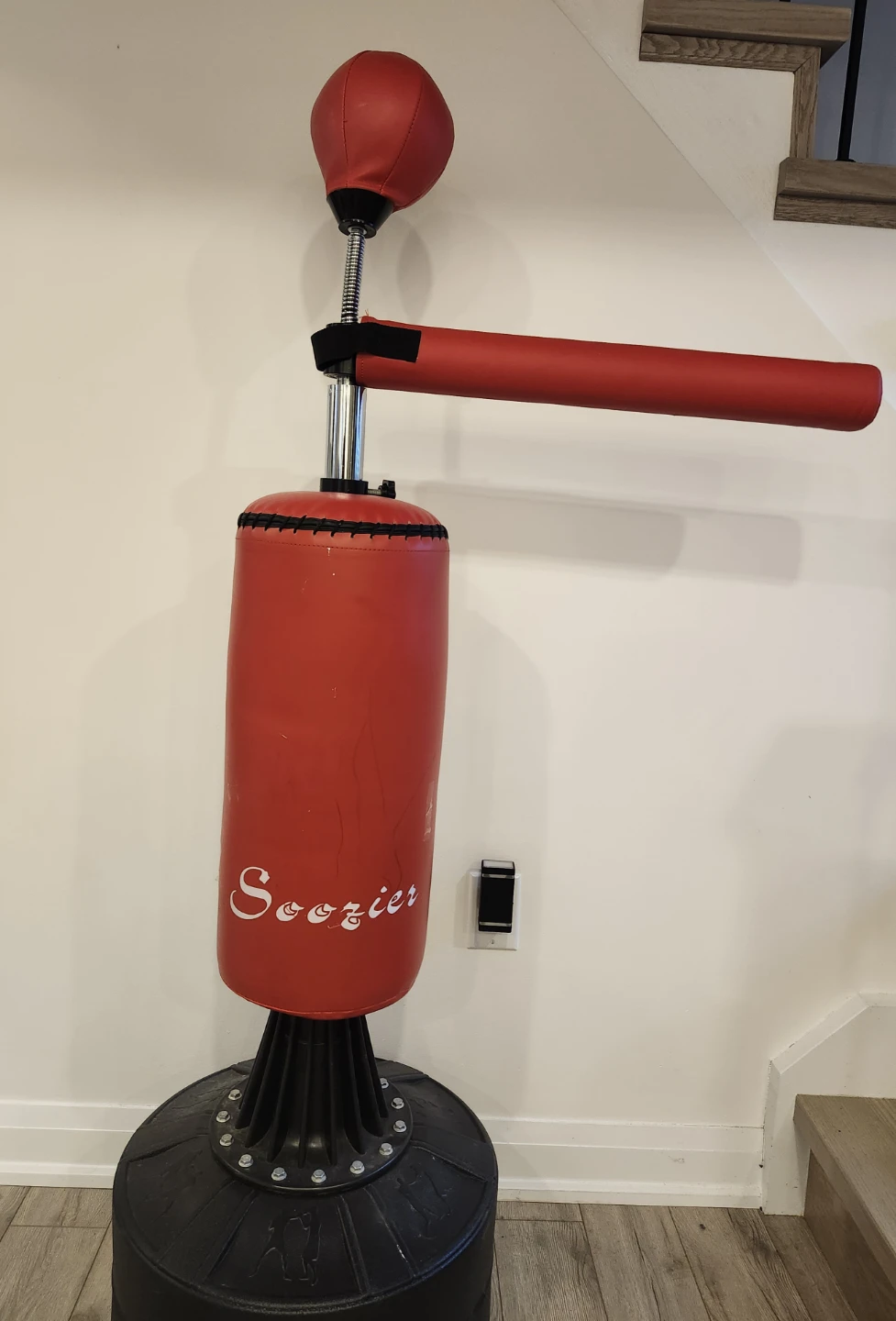 Soozier Speed Bag & Punching Bag Set for Youth