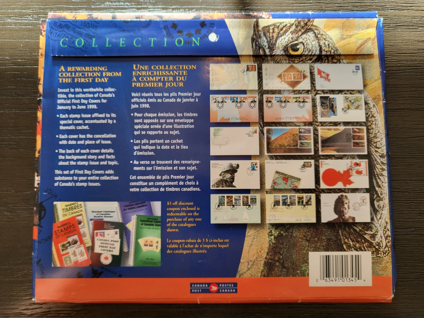Canada Official First Day Cover Collection January - June 1998 - photo 2