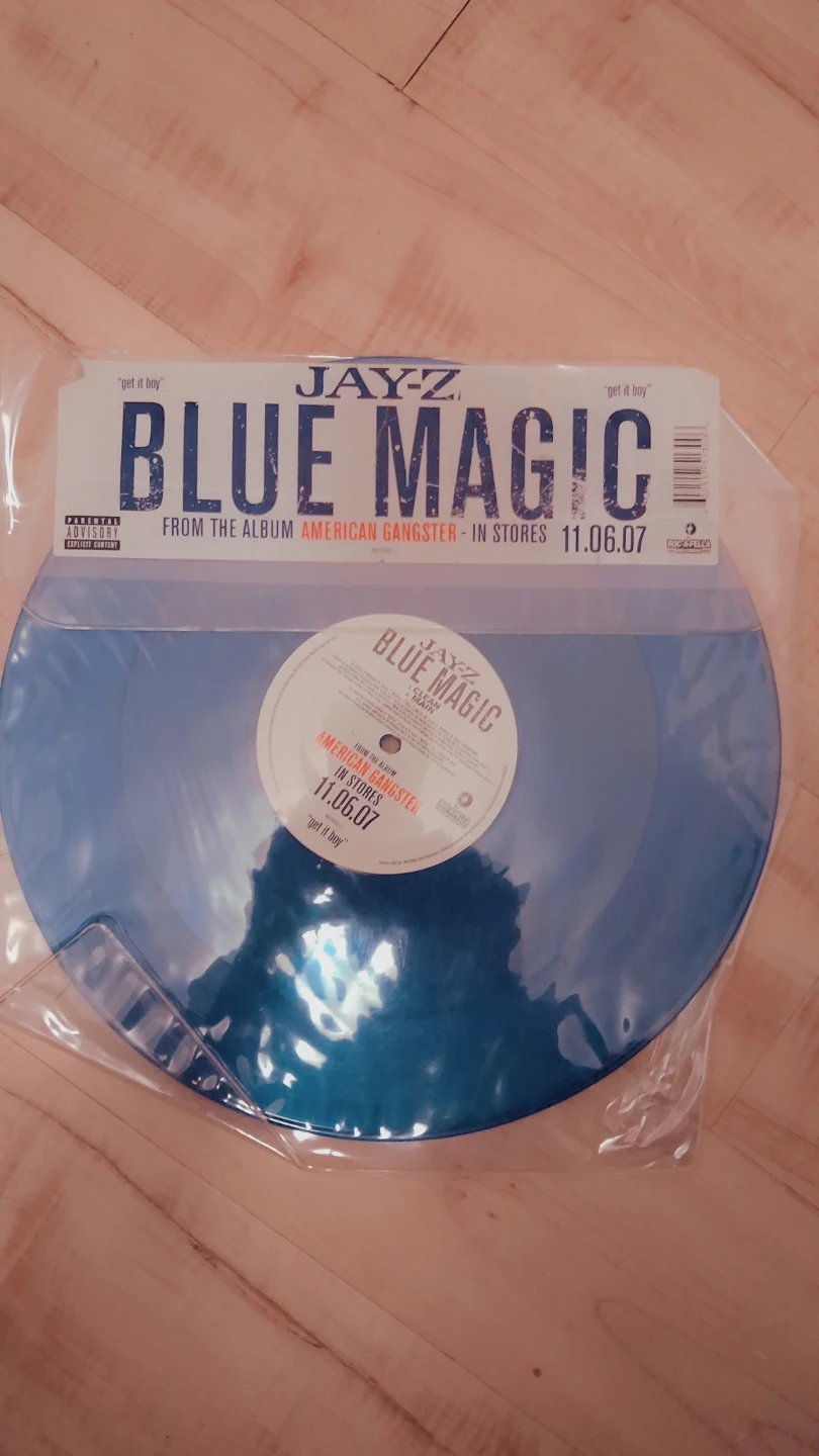 Jay-Z Blue Magic 12" Vinyl Record Never opened. Still sealed up!